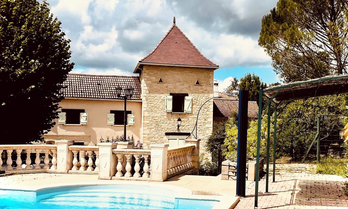 Crayssac House | Gîte de Pegourdy, air-conditioned with swimming pool