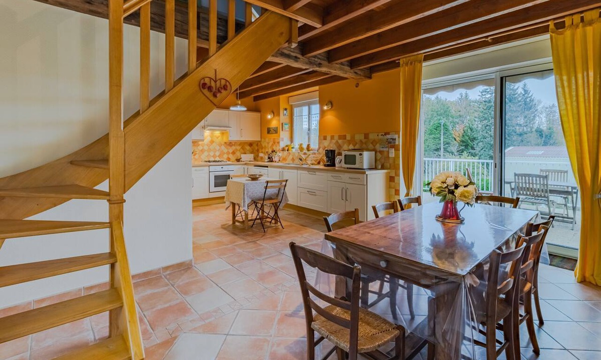 Saint-Jory-de-Chalais House | Gîte 'Le Bûcher' – Authentic Charm with Terrace, Balcony & Shared Garden in Natural Setting