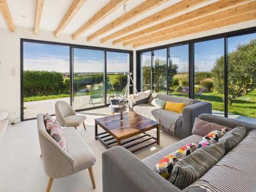 Treguennec House | Grande longère vue mer, jardin - 6 adt 4 enf