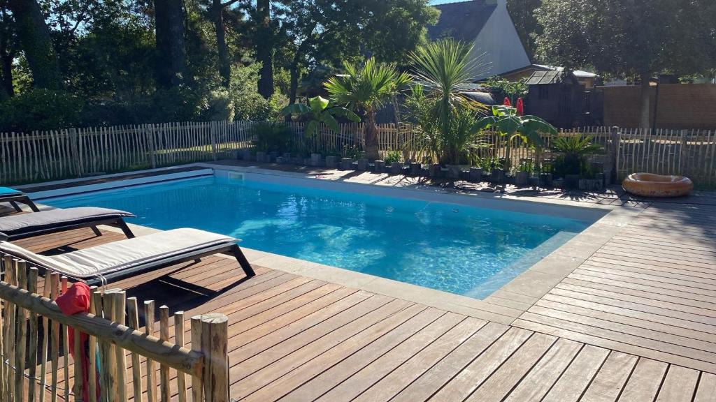 Mesquer House | Grande maison familiale avec piscine et jardin