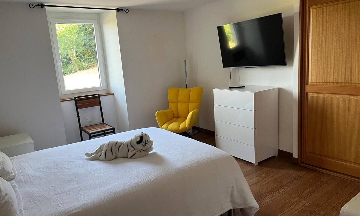 Viellesegure Bed & Breakfast | Guest Room at Domaine Cherps with Spa and Pool