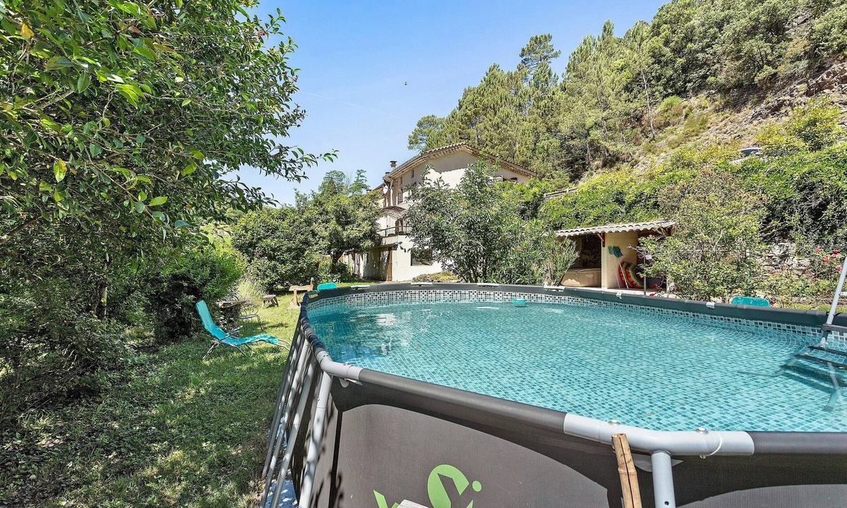 L'Estrechure House | Holiday Home 'Maison En Cevennes' with Mountain View, Private Pool and Private Terrace