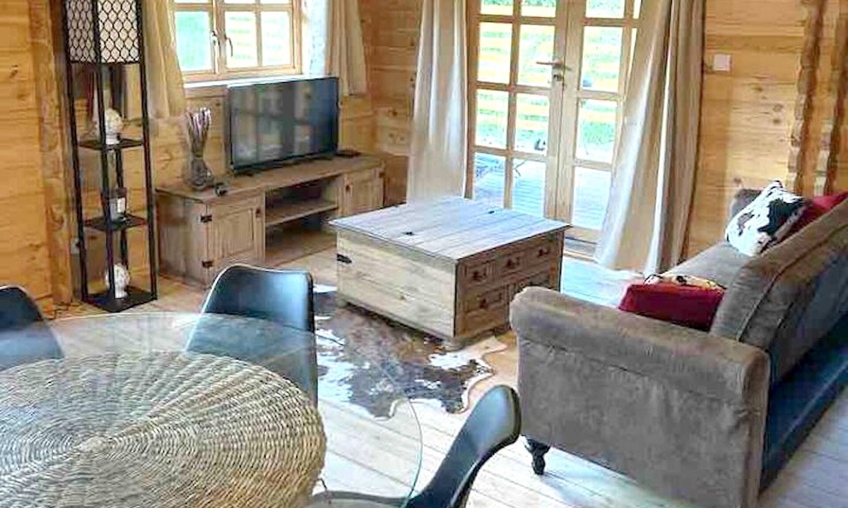 Fougax-et-Barrineuf House | Homerez - House for 6 ppl. with garden and terrace at Fougax-et-Barrineuf