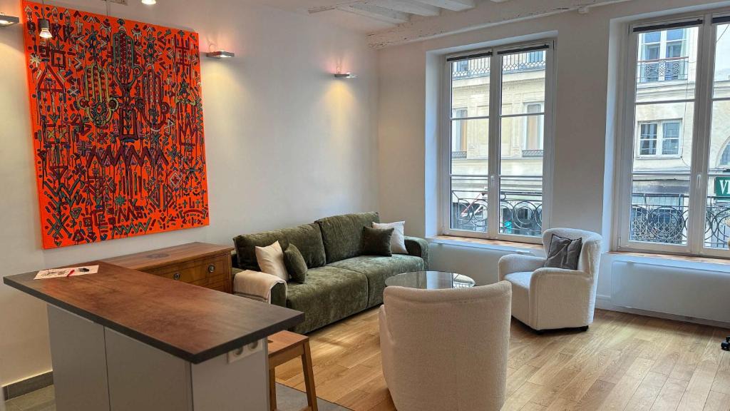 Les Halles Apartment | Honore Nest - Elegant 1BR unit in Saint-Honore district