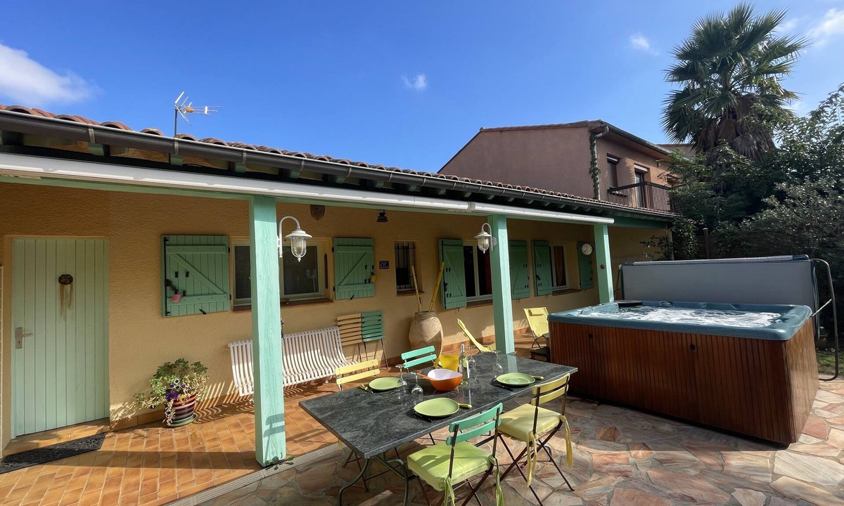 Saint-Andre Villa | House near Collioure, with spa, quiet, sea and mountains