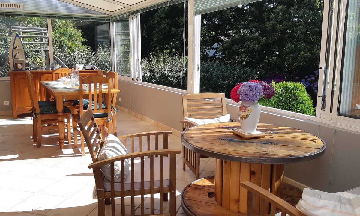 Cite House | House with garden, large veranda, WIFI in ST QUAY-PERROS