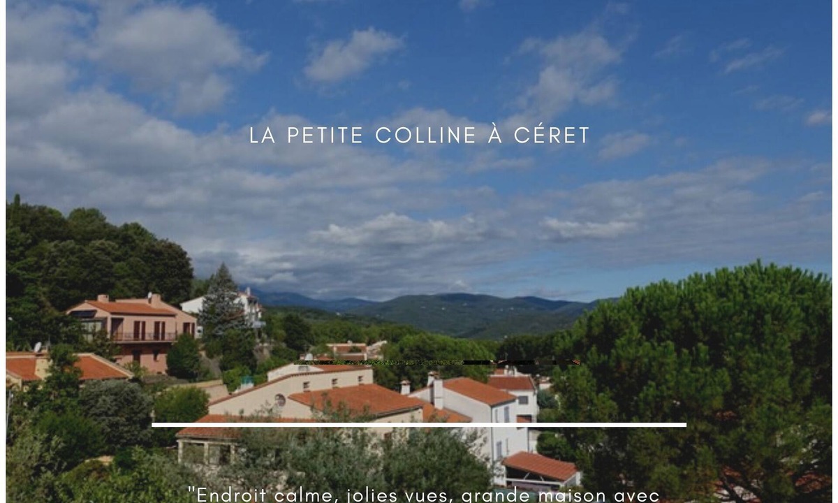Ceret House | House with views, haven of peace, 2 steps from the center of Céret. 4 to 6Pers
