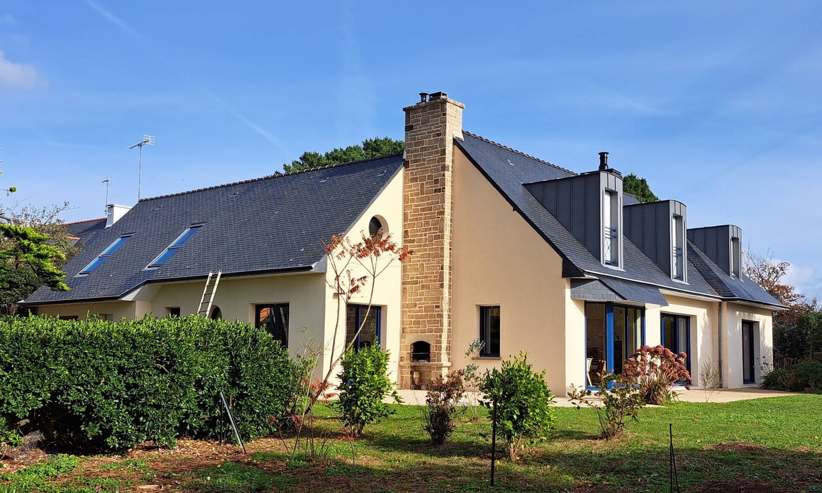 Tregunc House | Independent big recent house, 400m from fine sandy beaches in Southern Finistere