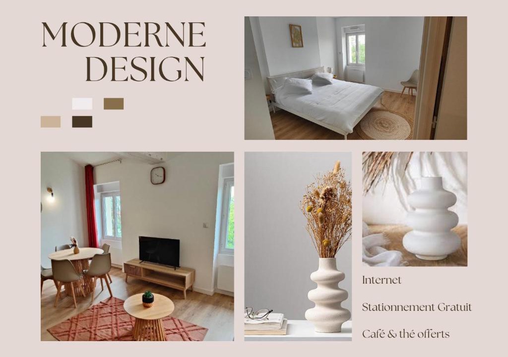 Clermont-Ferrand Apartment | Joli Appart Le Moderne Design