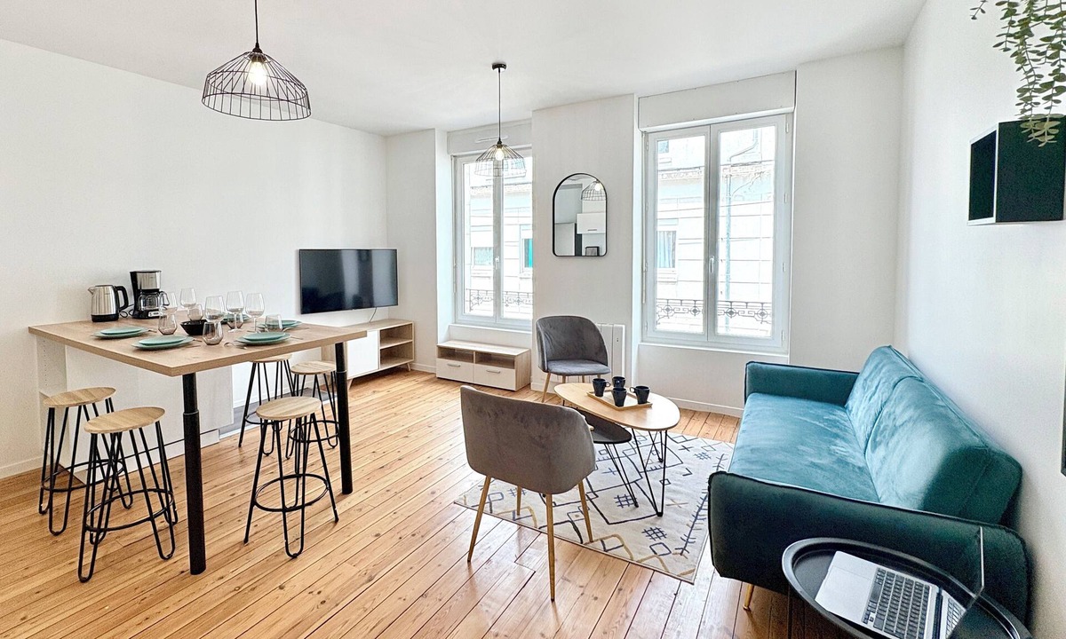 Chateaubriant Apartment | L'appart' du center - ideal for professionals and families