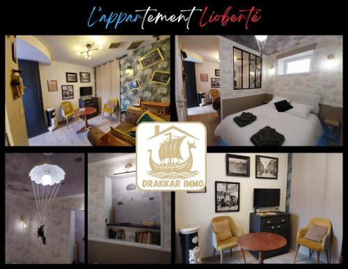 Carentan Apartment | L'appartement LIBERTE immersion dans les années 40