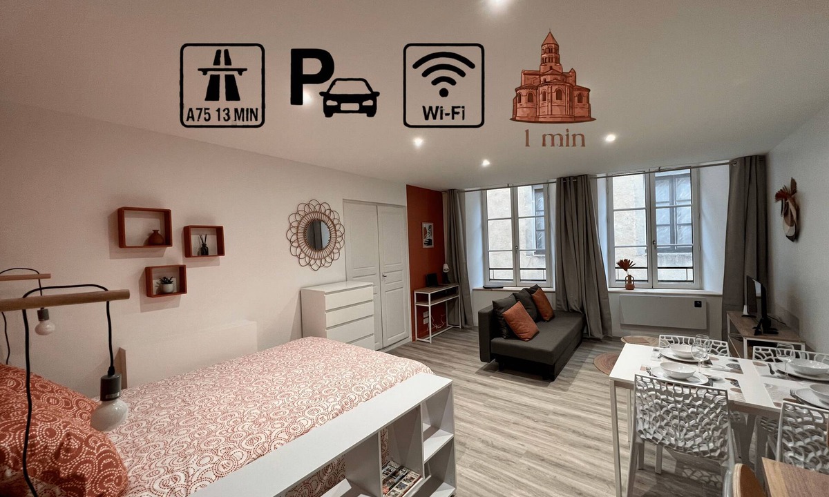 Brioude Apartment | 🍊 L'Orangeraie 🍊