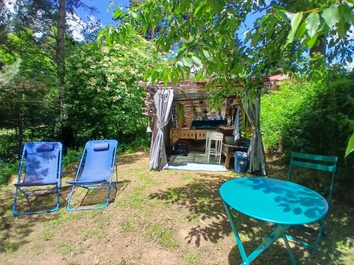 Laussonne Other | La cabane de L'O Re des Bois , Bain norvègien, Sauna, Massages