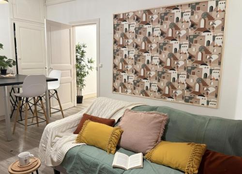 Trignac Apartment | La Casa Mexico - Parking privé gratuit & terrasse