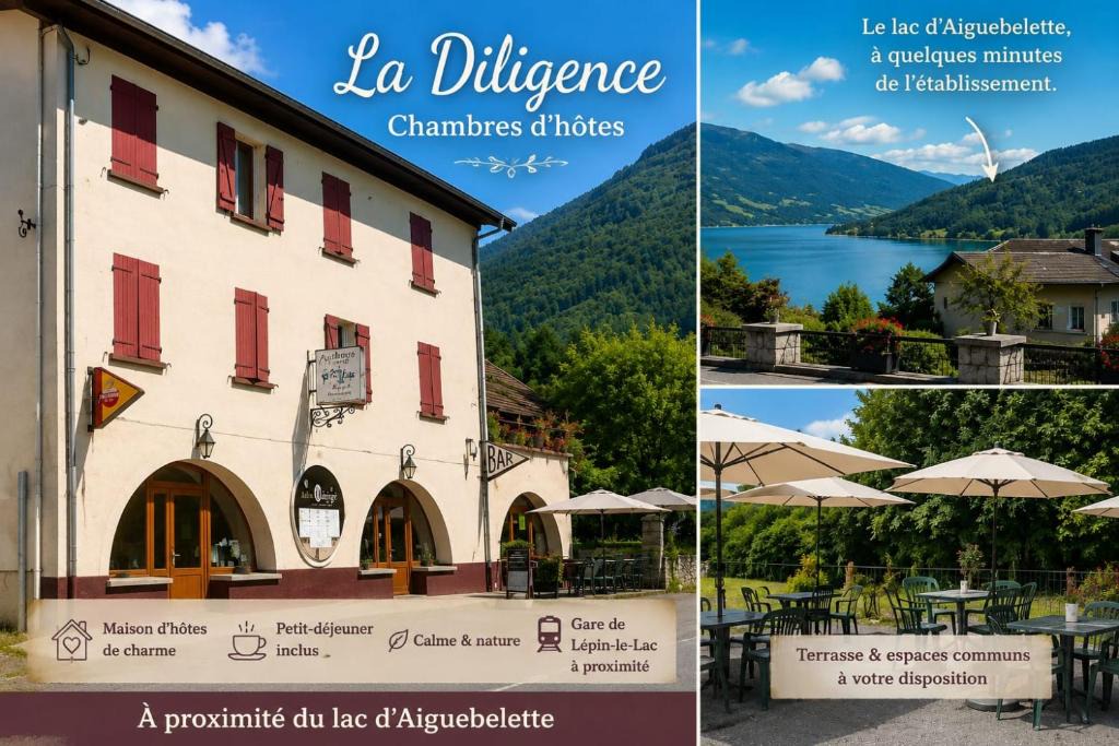 Lepin-le-Lac Bed & Breakfast | La Diligence
