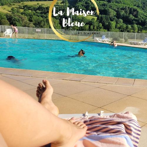 Saint-Geniez-d'Olt Apartment | La Maison Bleue - Appartements avec piscine dans la vallée du Lot