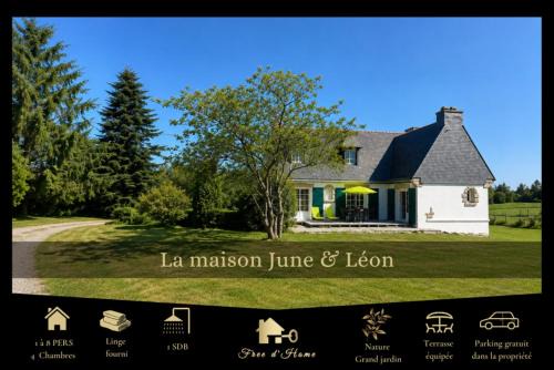 Quimperle House | La Maison June & Léon, un havre de paix, 2-8 pers
