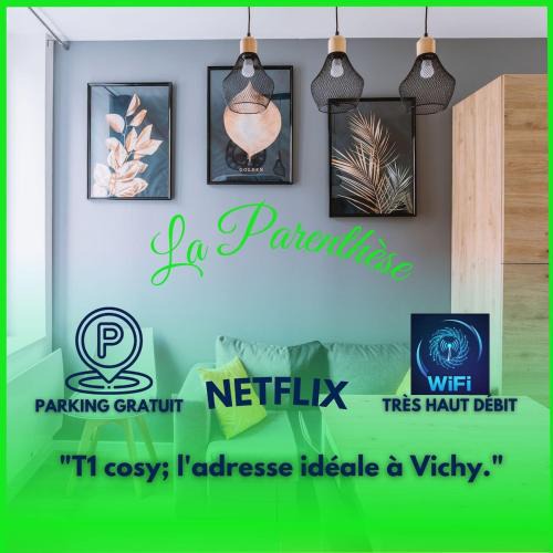 Champ-Capelet Apartment | La Parenthèse-Wifi-Netflix-Parking