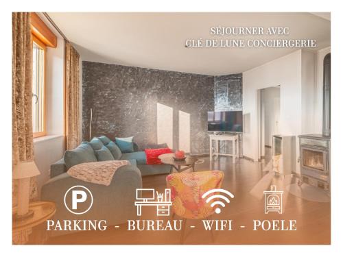 Doubs Apartment | La Perle Isolée- L'Essentiel - Appartement de 100m2