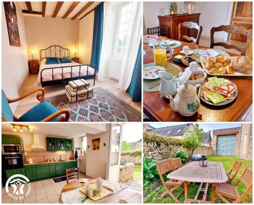 Saulges Bed & Breakfast | La porte cochère, 2 chambres jusqu'à 4 personnes