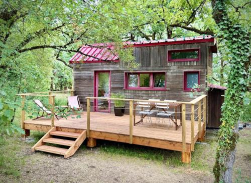 Lalbenque Ski Chalet | La Tiny house des Tisserins - sous les chênes