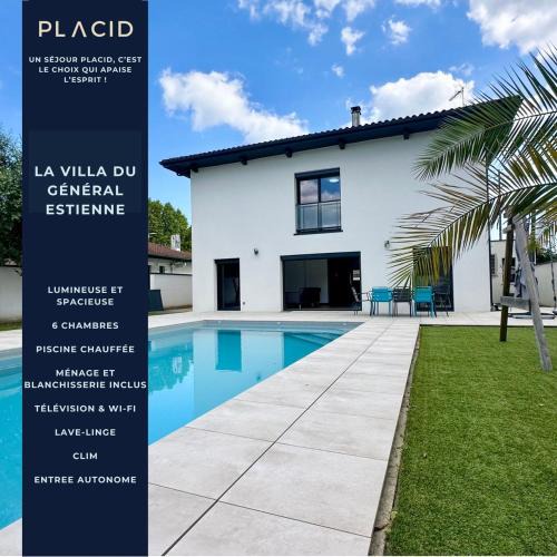 Mont-de-Marsan House | La Villa Estienne - Spacieuse - Conviviale - 6 Chambres - Parking privé