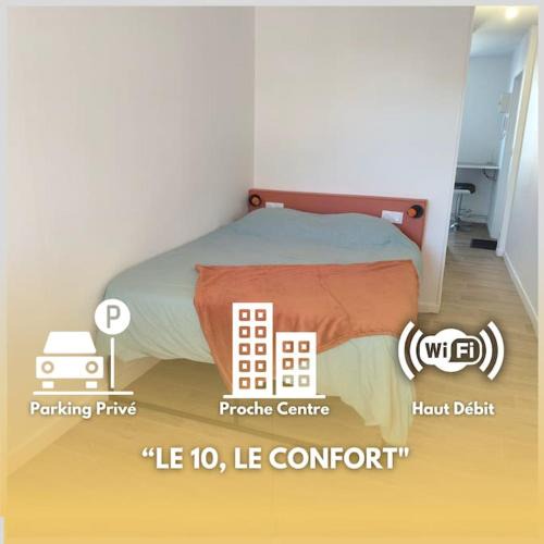 Chateauroux Apartment | LE 10, Parking, Centre Confort