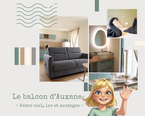 Chambon-sur-Lac Apartment | Le Balcon d'Auxane - Entre ciel, lac et montagne