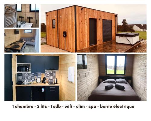 Lucay-le-Male Ski Chalet | Le chalet de Lenny- spa- borne recharge- wifi