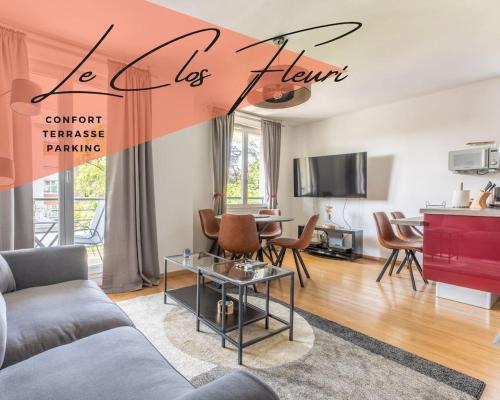 La Glaciere Apartment | Le Clos Fleuri F3 Terrasse & Garage