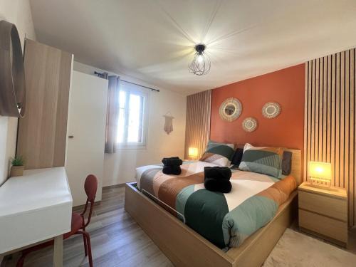 Arpajon Apartment | Le cocon Parking privé Centre ville Gare