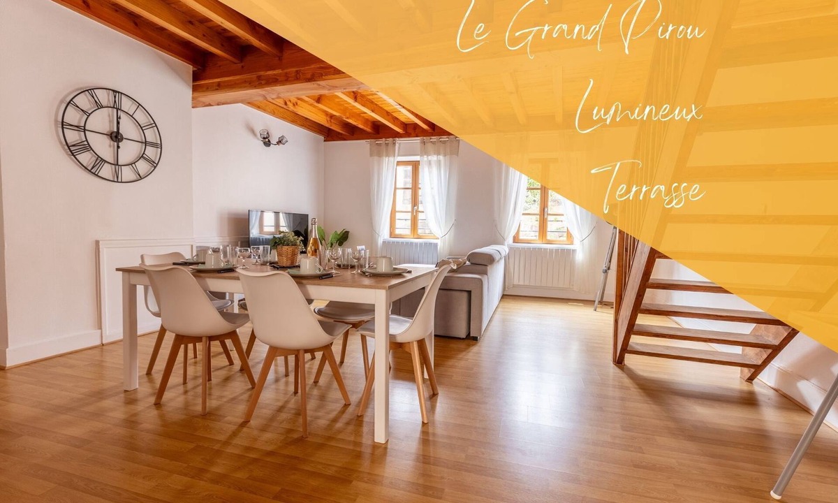 Thiers Apartment | Le Grand Pirou Lumineux Halte Auvergne