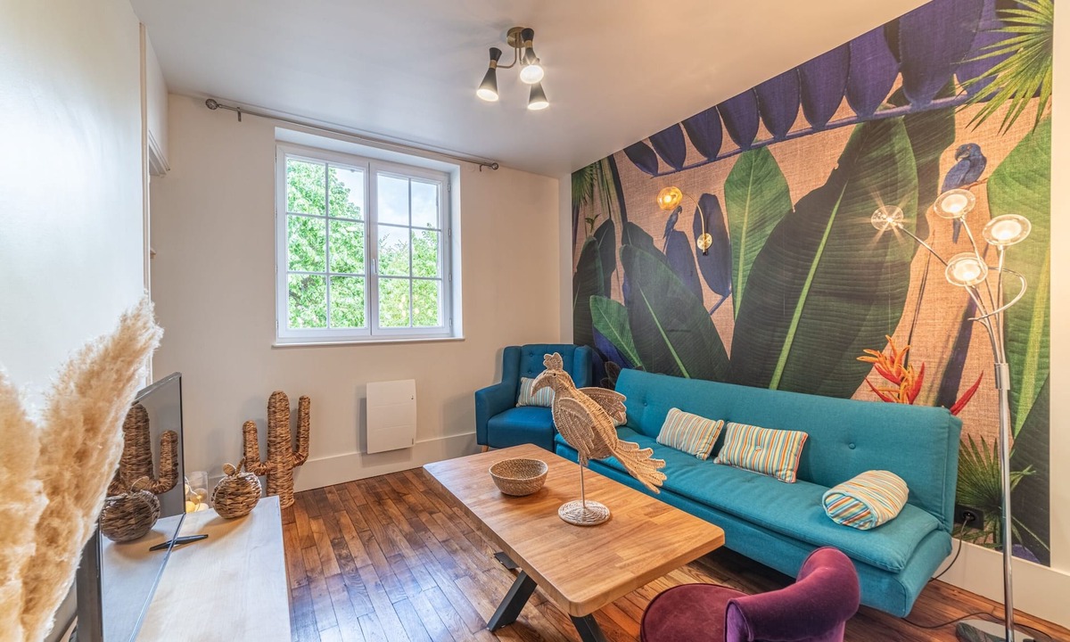 Paray-le-Monial Apartment | Le Jungle - Appt pour 6 avec parking privé