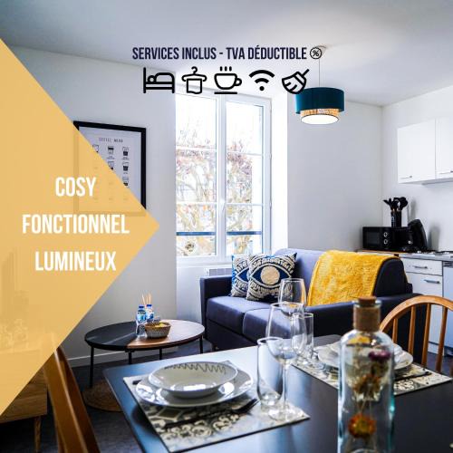 Chateauroux Apartment | Le Petit Marin Cosy Netflix & Wifi Proche Centre-Ville