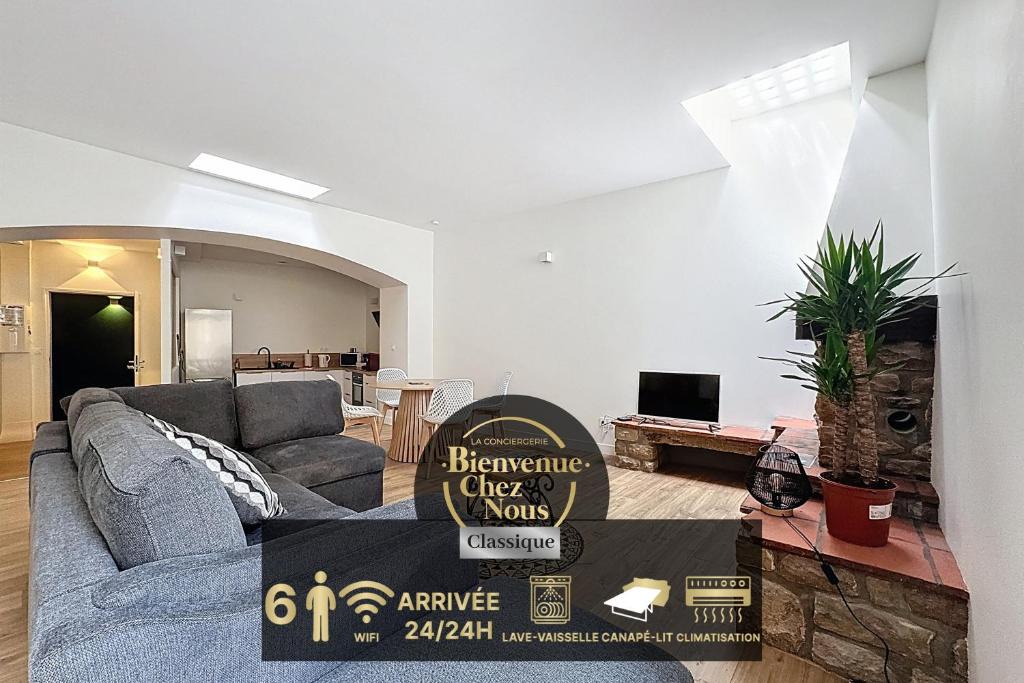 Coudes Apartment | Les chambres de Coudes N2 ,clim, proche A75