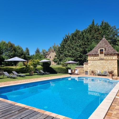 Saint-Crepin-et-Carlucet House | Les Granges Hautes, maisons de vacances, proches de Sarlat avec piscine, parc,