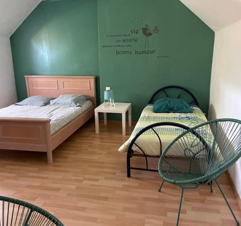 Clermont-Creans Bed & Breakfast | Les Prunus 3 personnes
