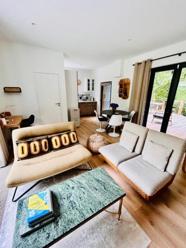Beignon House | Lodge avec spa au coeur de Brocéliande