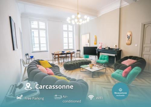 Bastide Saint-Louis Apartment | Luxueux-Climatisation-3 chambres-2SDB-Garage -AJ