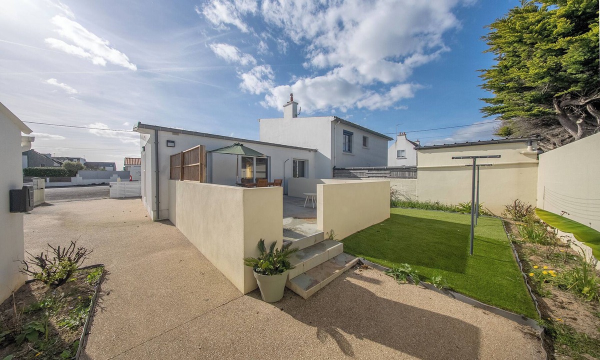 Le Fort Bloque House | Maison bord de mer avec jardin clos et calme