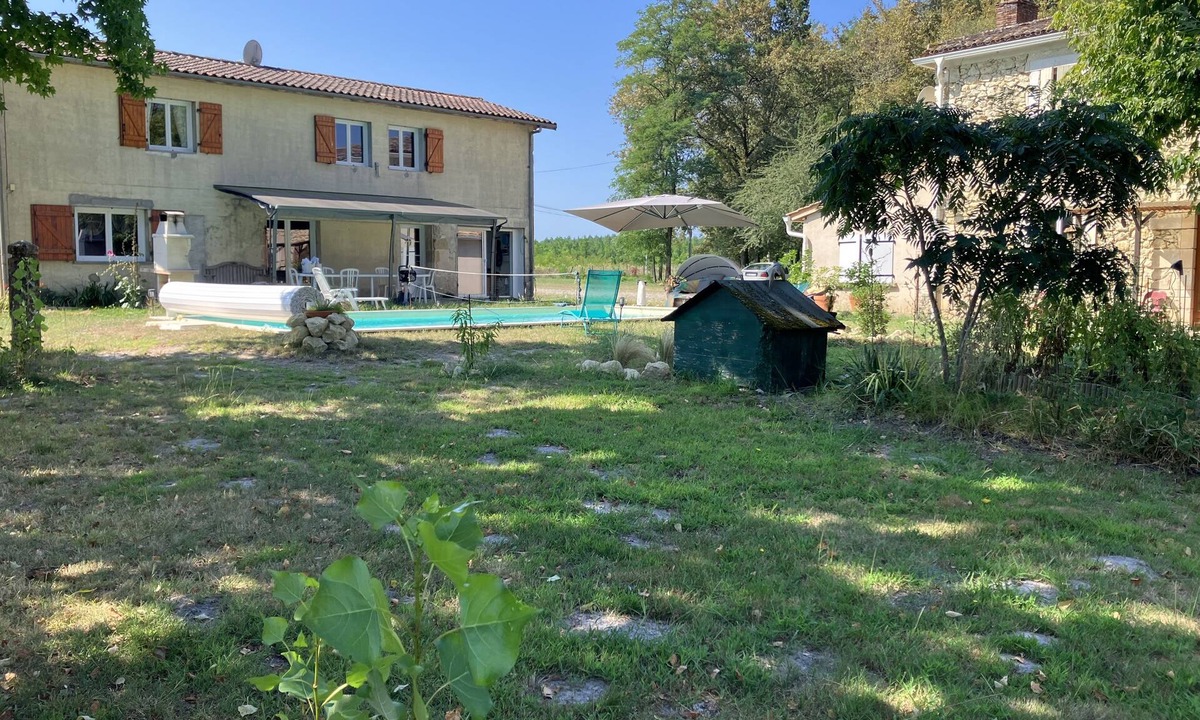 Cudos House | Maison Dans Airial au Milieu de la Forêt Avec Piscine 10x5 m