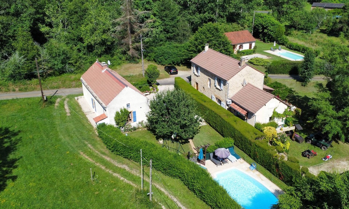 Frayssinet-le-Gelat Cottage | Maison de Charme à la Campagne, Avec Piscine Privée