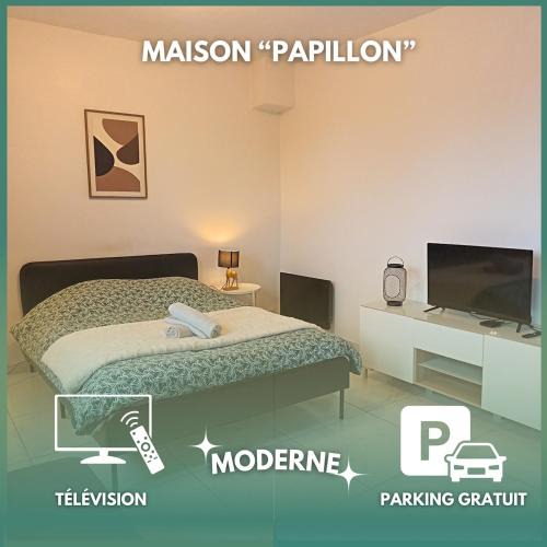 Montargis House | Maison Papillon - Parking gratuit - Wifi
