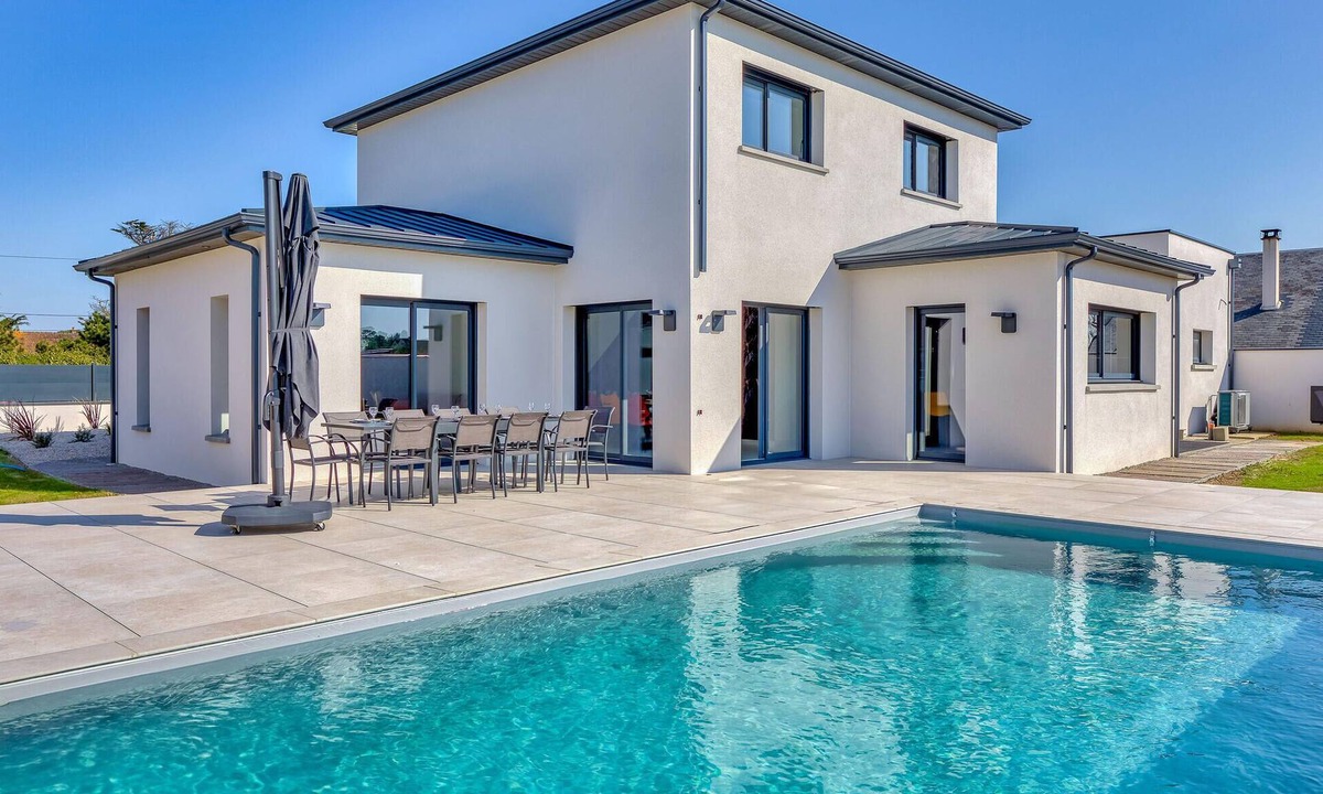 Saint-Germain-sur-Ay House | Maison piscine 150m de la mer