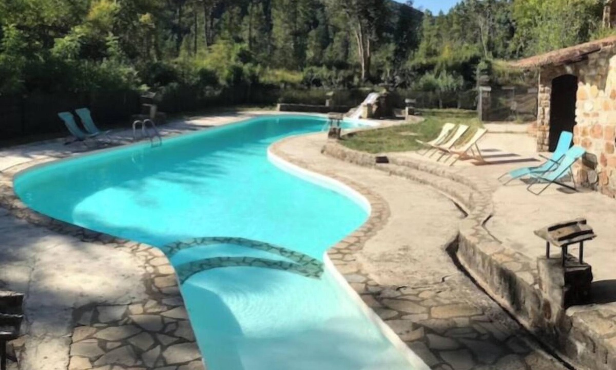 Sainte-Cecile-d'Andorge House | Mas en Cévennes for up to 27 people with 22 m'summer swimming pool