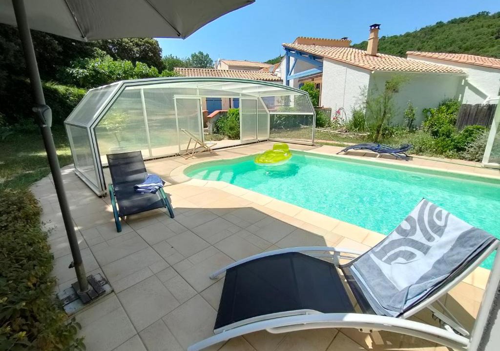 Camelas House | MAS VALLCROSA Chambre suite parentale avec jardin et piscine