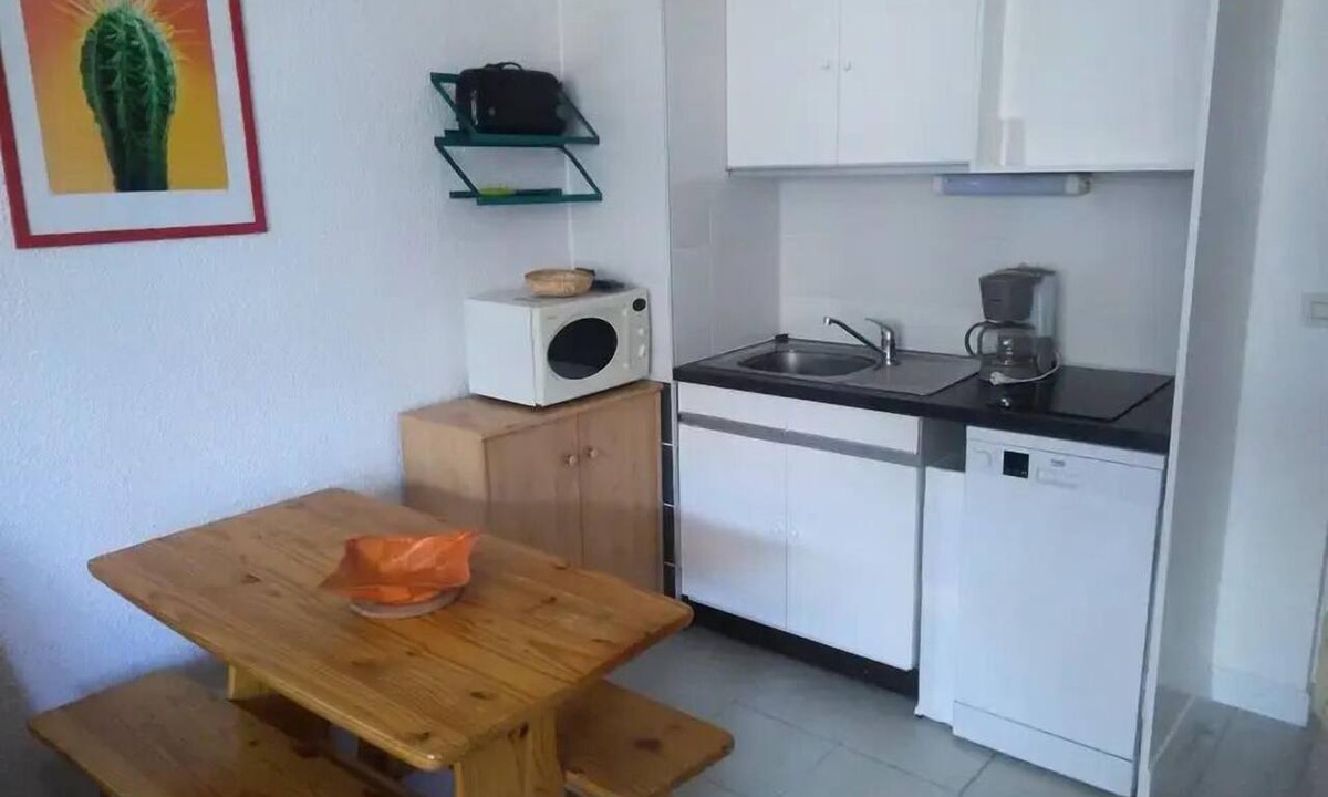 Orcieres-Merlette Apartment | Mini studio for 4 people at ROND POINT DES PISTES 1 - No. 124A