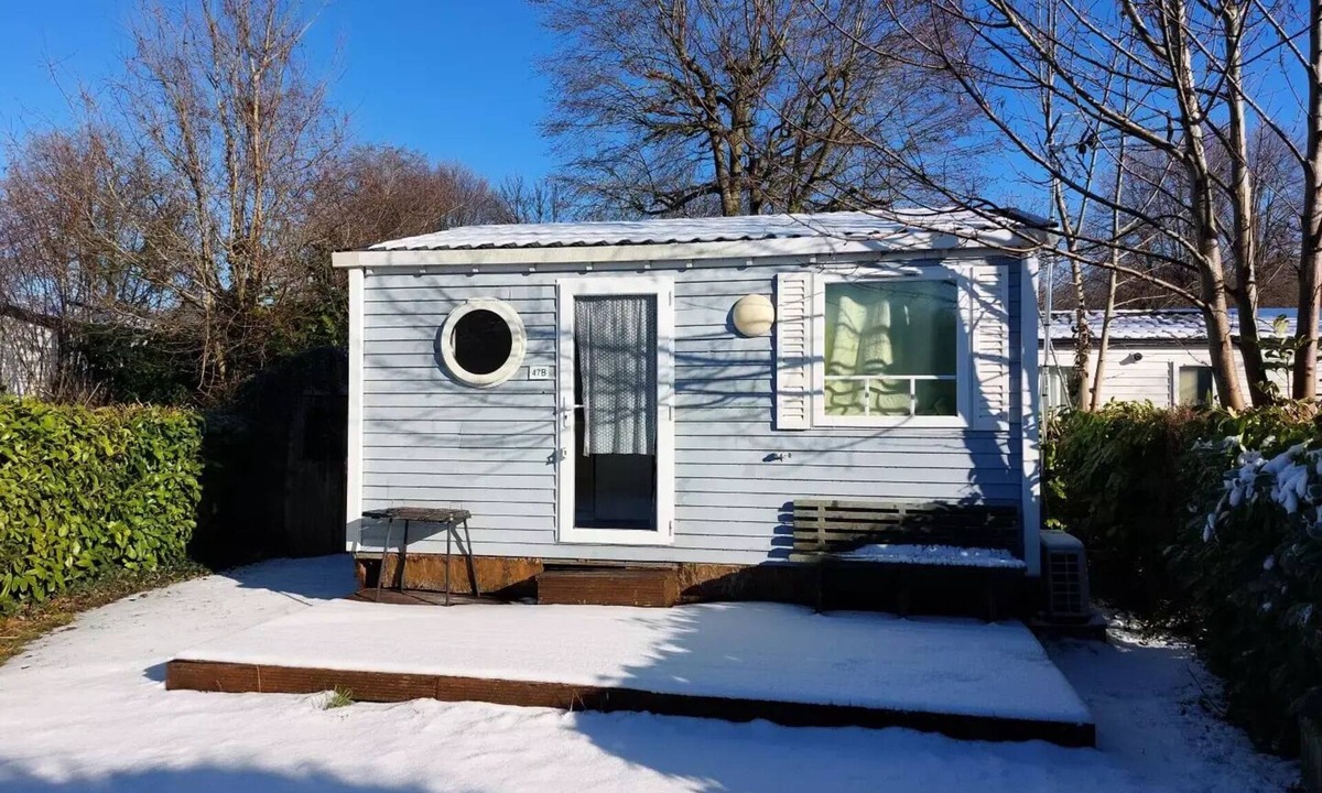 Angicourt House | Mobil-home - 15m² - 1 bedroom with 2 single beds without terrace 2 persons