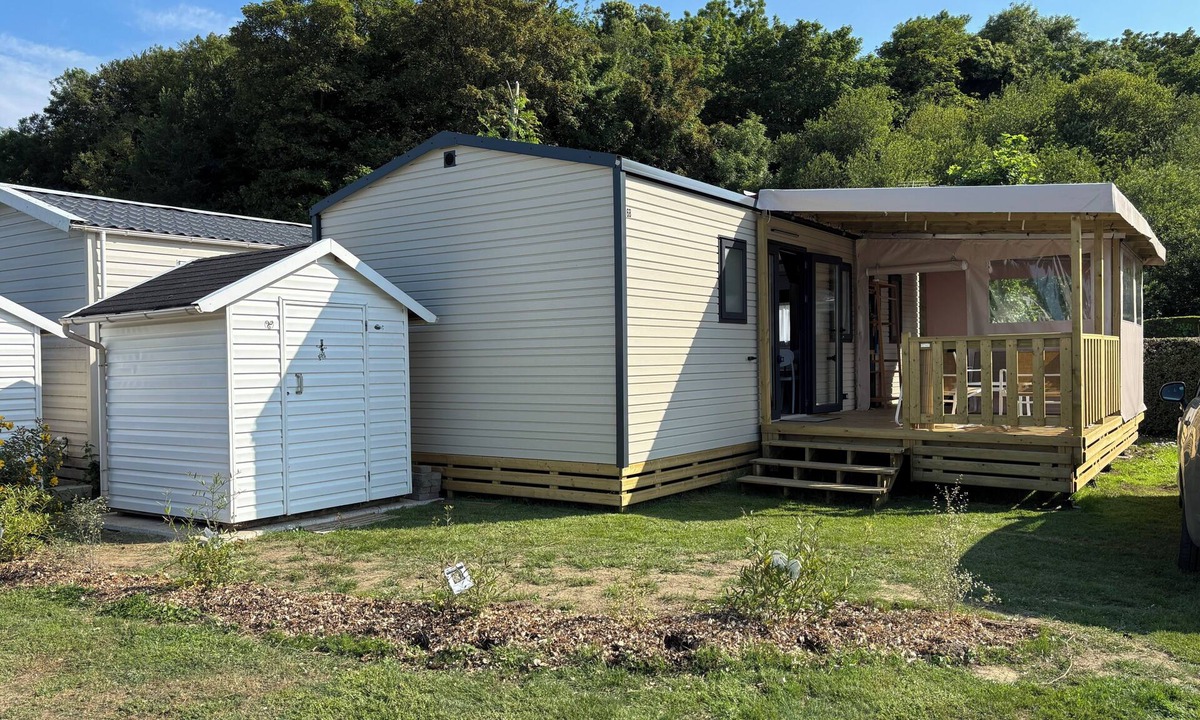 Saint-Cast-le-Guildo House | Mobil Home 4/6 places in camping les Mielles* 250m from the beach