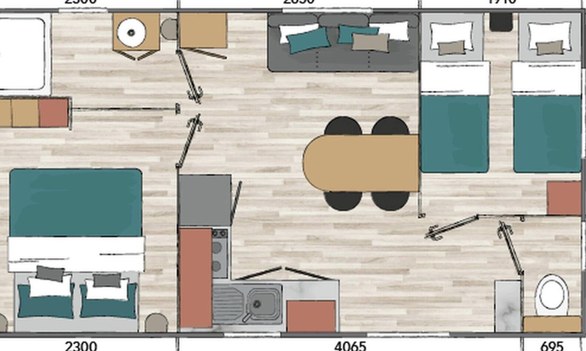 Saint-Nicolas des Eaux House | Mobile home, pets allowed - 5 guests